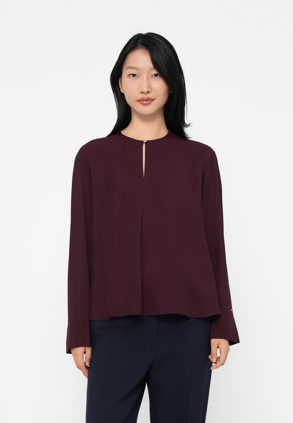 Tommy Hilfiger SOFT RELAXED - Blouse - deep burgundy