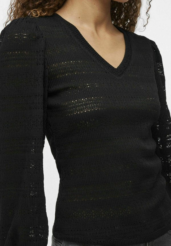 VILA Long sleeved V-neck