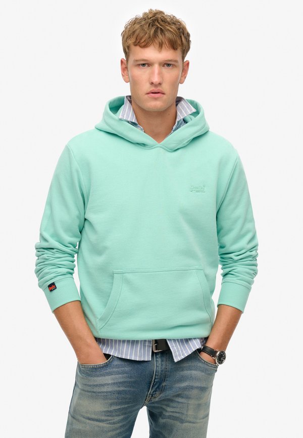 Superdry & Co ESSENTIAL LOGO - Hoodie - spearmint light green