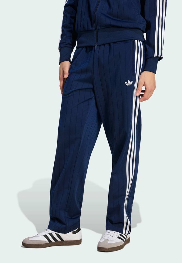 adidas Originals ADIDAS ORIGINALS FIREBIRD DROP NEEDLE TRACK PANTS - Tracksuit bottoms - night indigo