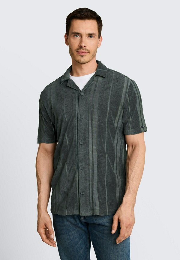 TOM TAILOR Shirt - darkest olive
