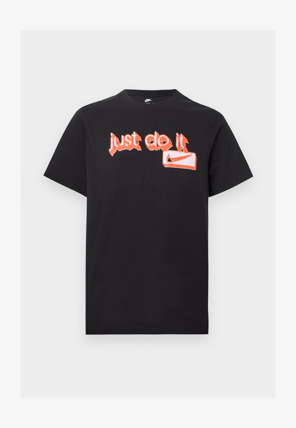 Nike Sportswear TEE BLUR  - Print T-shirt - black
