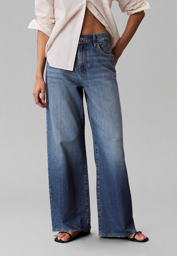 Calvin Klein Jeans Wide Leg - verona blue