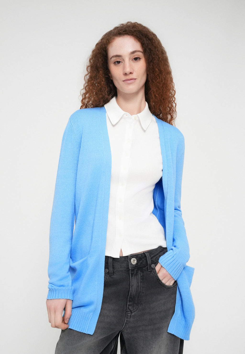 VILA VIRIL OPEN L/S KNIT CARDIGAN - NOOS