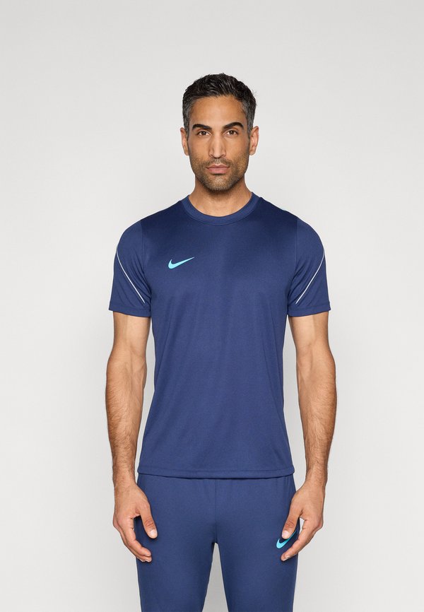 Nike Performance MEN'S SHORT SLEEVE SOCCER - Sports T-shirt - midnight navy/vivid sky