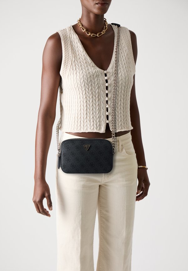 Guess NOELLE - Cross body bag - coal