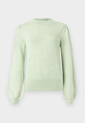 VILA VIRIL TURTLE-NK BALLOON L/S TOP - NOOS