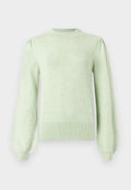 VILA VIRIL TURTLE-NK BALLOON L/S TOP - NOOS
