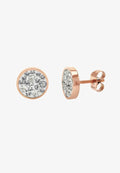 TOM TAILOR Earrings - rosefarben