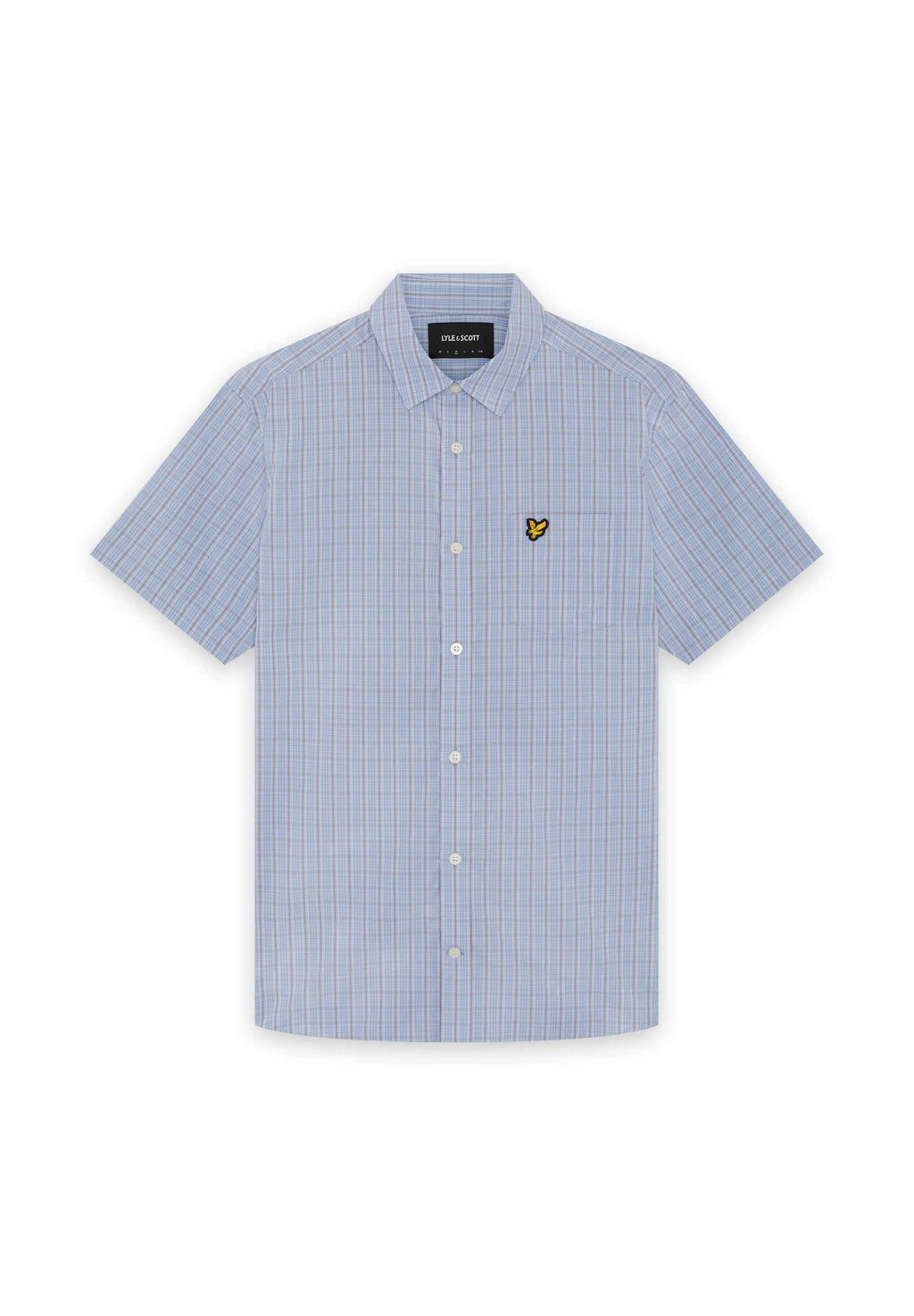 Lyle & Scott SHORT SLEEVE GRID CHECK