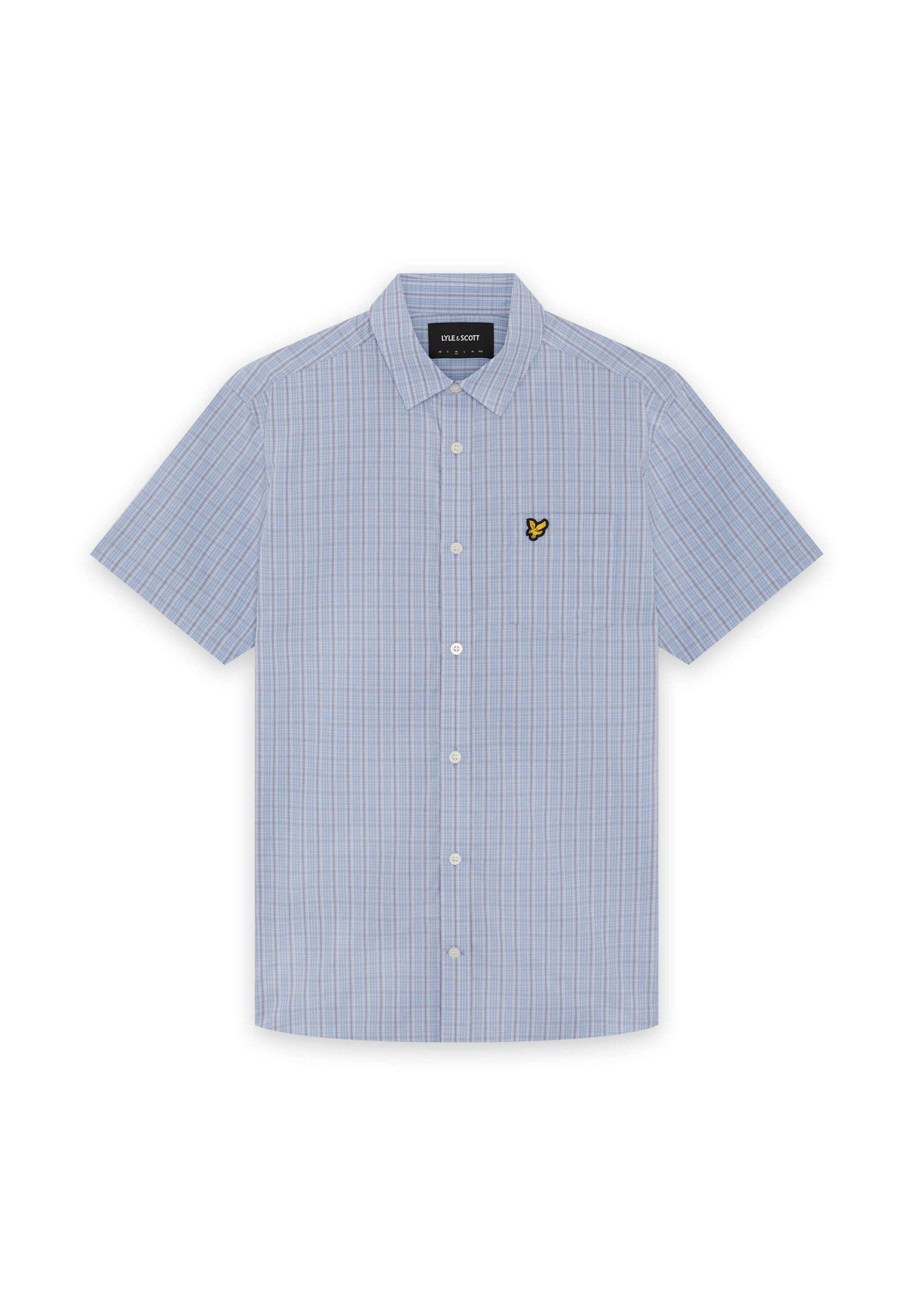 Lyle & Scott SHORT SLEEVE GRID CHECK