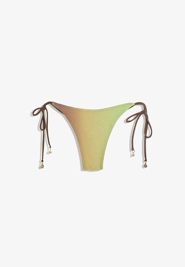 Bershka BIKINI BOTTOMS - Bikini bottoms - khaki