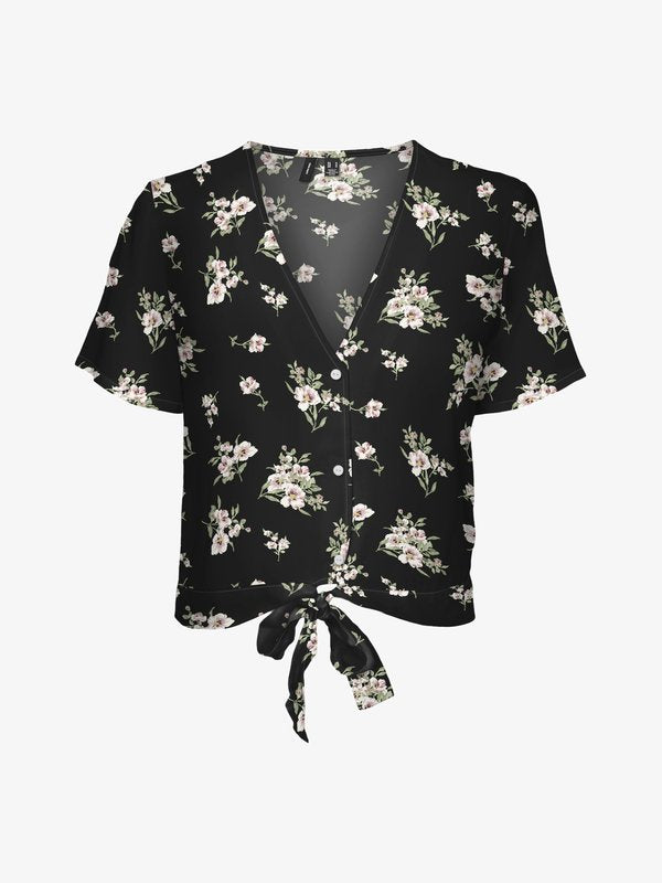 Vero Moda VMEASY - Blouse - black/multi-coloured