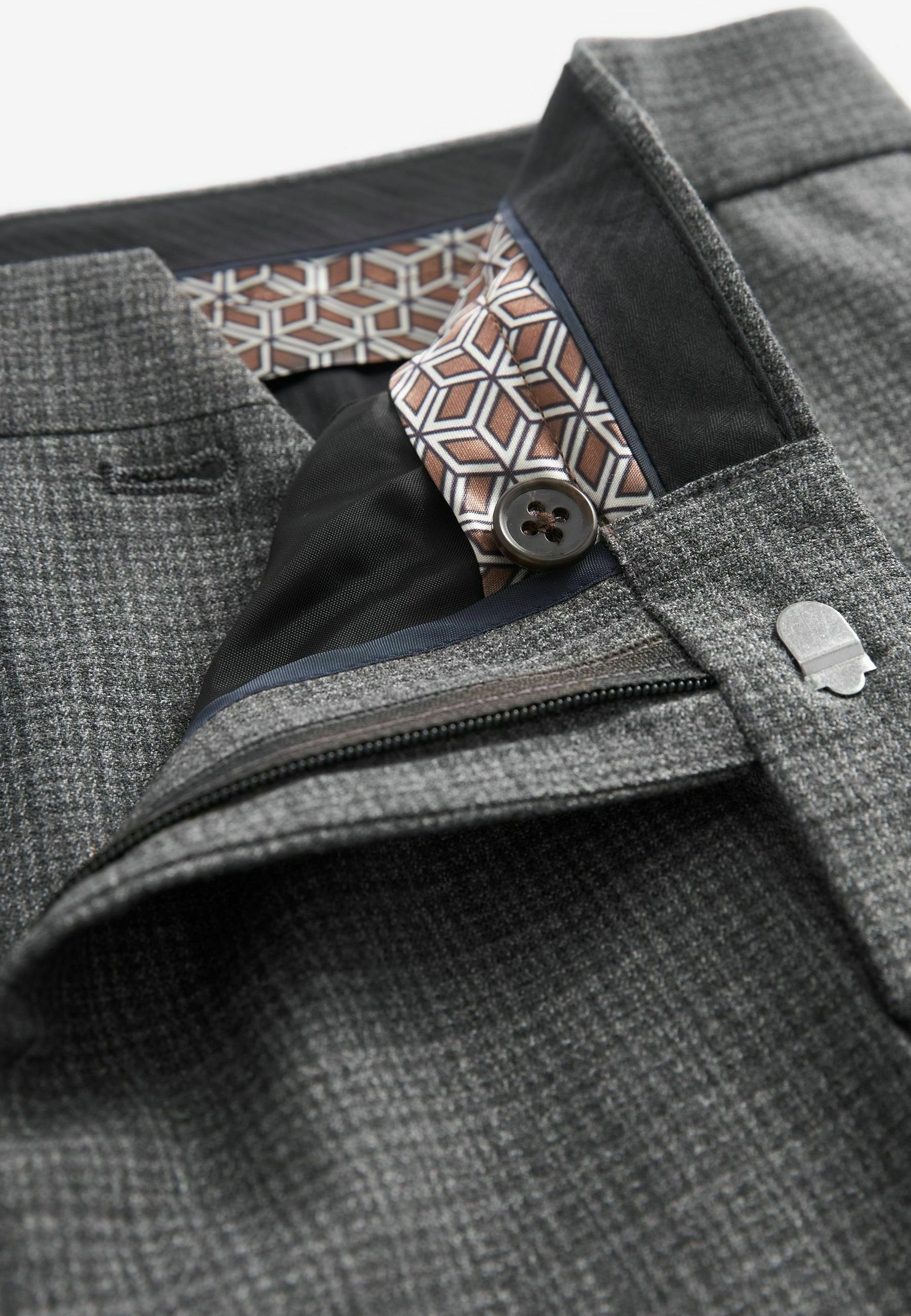 Next CHECK SUIT TROUSERS - TROUSERS SLIM FIT