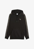 Puma ESSENTIALS ELEVATED TAPE RELAXED HOODIE - Hoodie - black