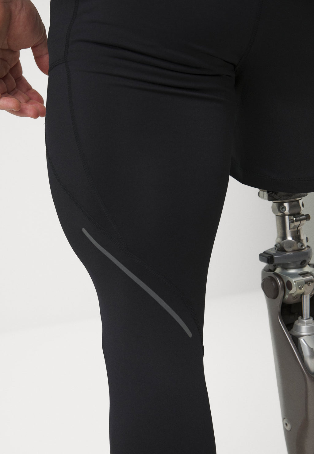 Pier One Sport ADAPTIVE SPORTS LEGGINGS FULL LEG ON THE RIGHT SIDE