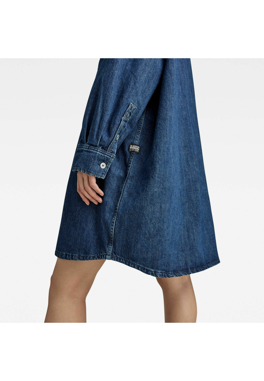 OVERSIZED DENIM DRESS Media 4