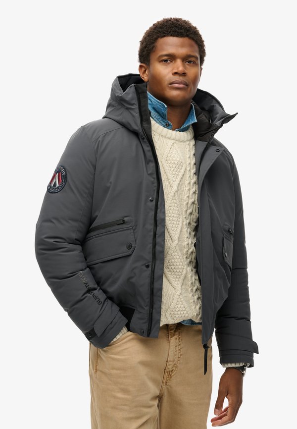 Superdry & Co CITY PADDED - Winter jacket - ebony