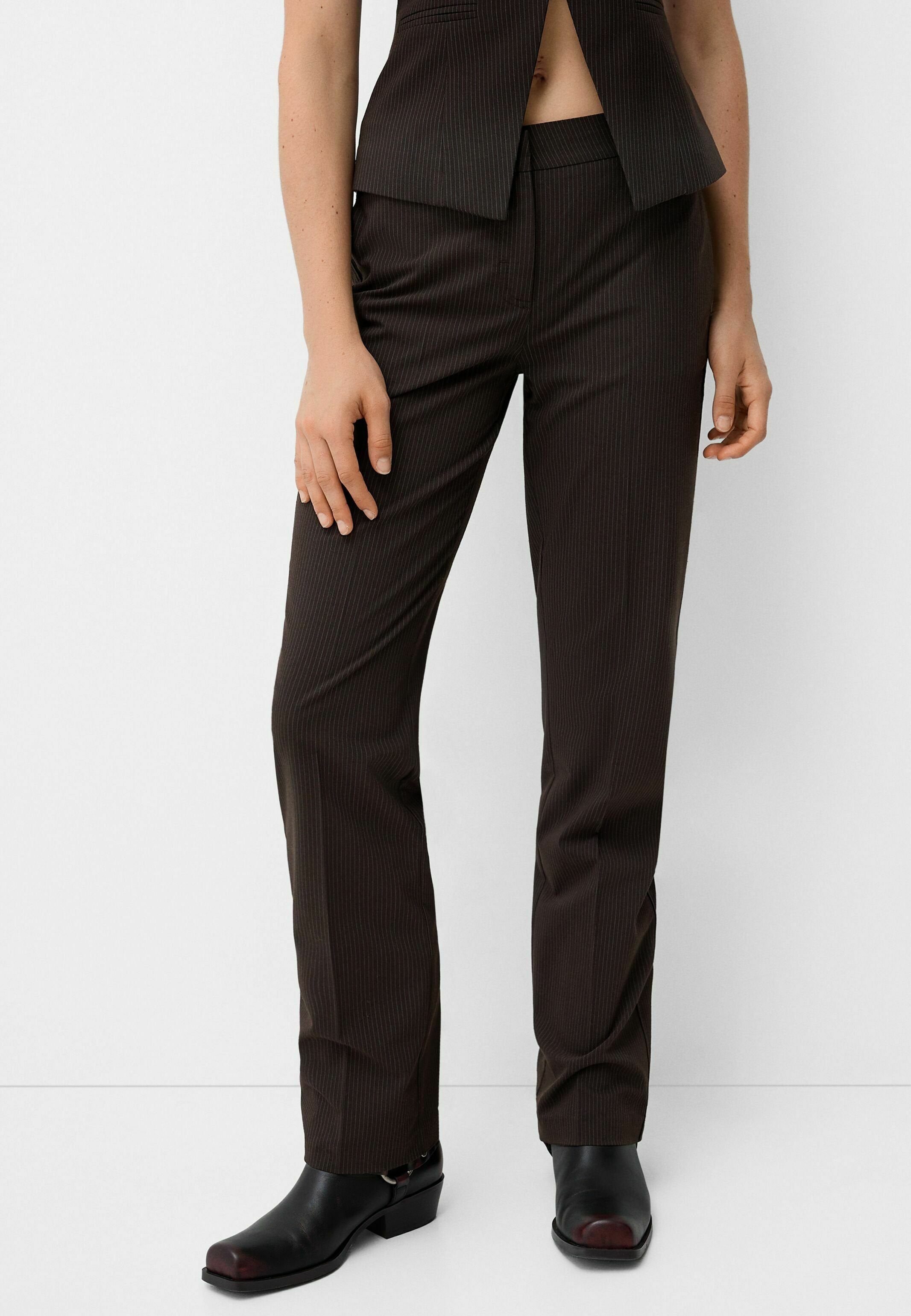 Bershka STRAIGHT-LEG TAILORED