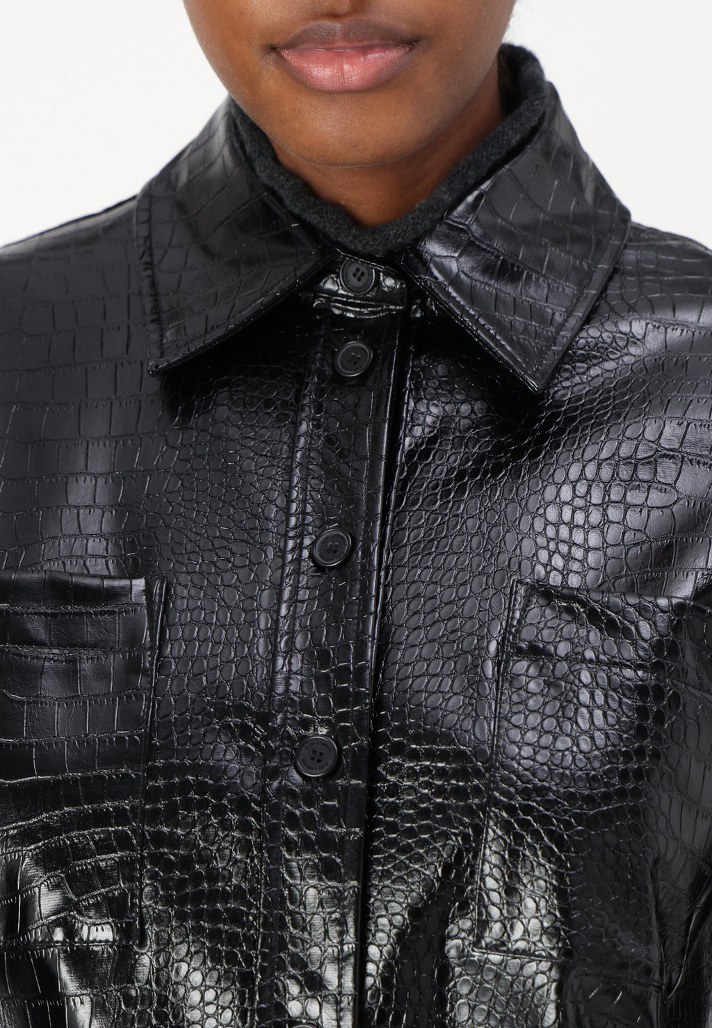 KARL LAGERFELD Kunstlederjacke Media 6
