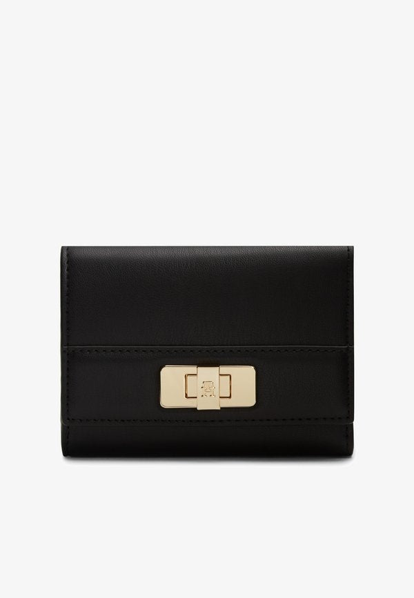 Tommy Hilfiger MODERN TRIFOLD - Wallet - black