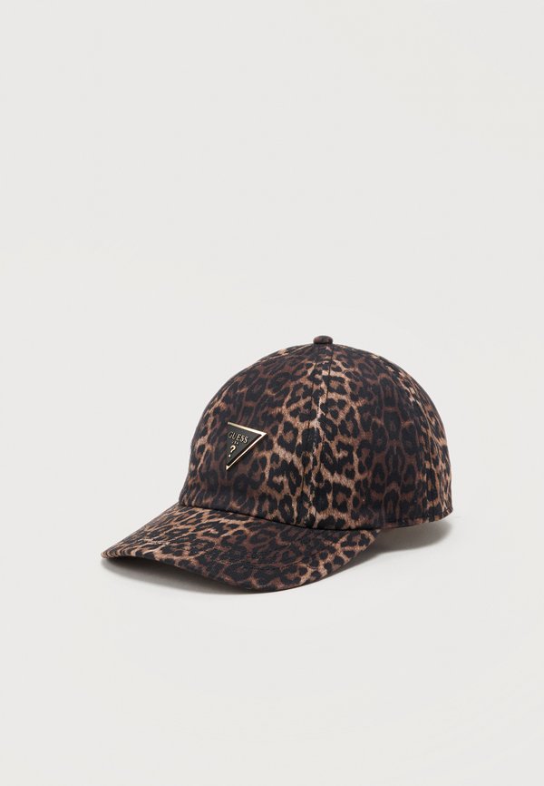 Guess LEOPARD BASEBALL - Cap - brown