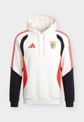 adidas Performance SL BENFICA TIRO26 COMPETITION HOODIE - Club wear - cloud white/red