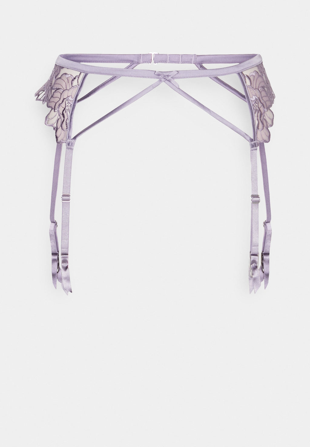 Fleur du Mal WHITNEY EMBROIDERY GARTER