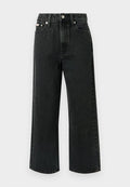 Calvin Klein Jeans BARREL PANAMA - Straight leg jeans - black