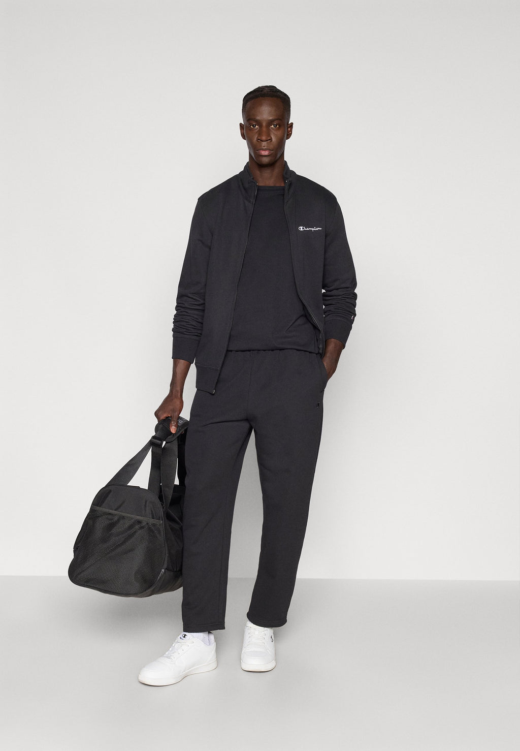 Champion ICONS CONTRAST FULL ZIP SWEATSHIRT