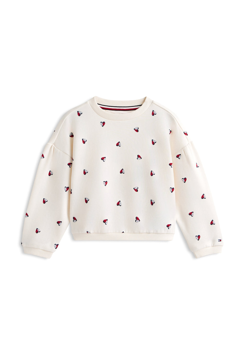 SMILEY HEART FLAG RELAXED SWEATSHIRT Media 1