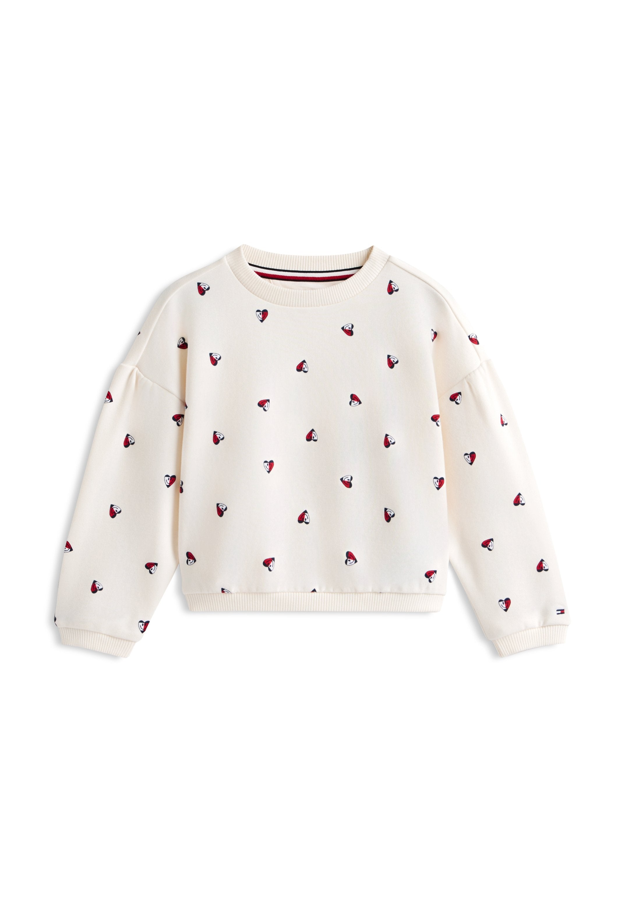 SMILEY HEART FLAG RELAXED SWEATSHIRT Media 1