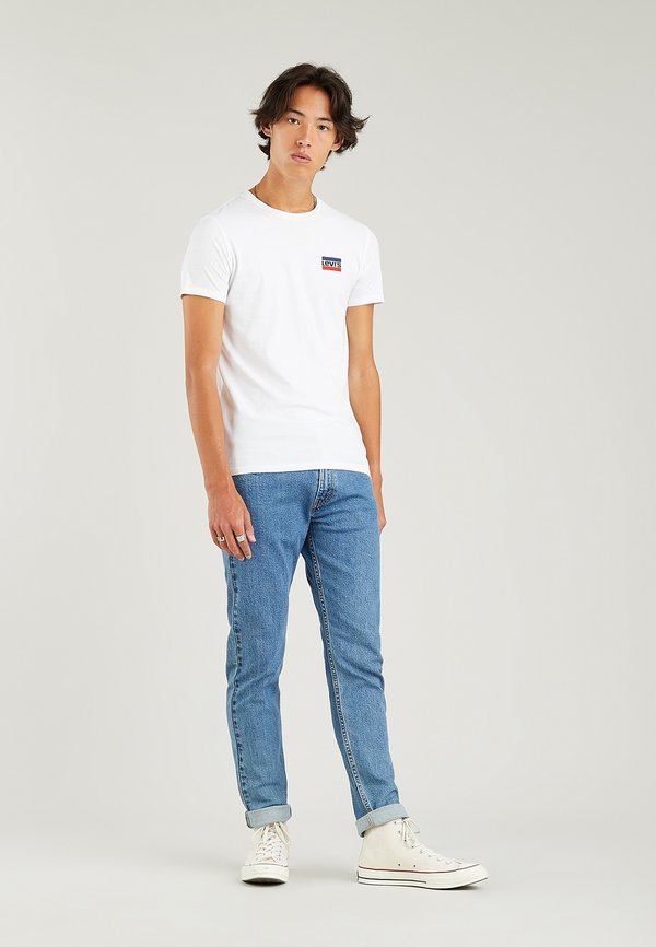 Levi's® 2 PACK - Basic T-shirt - white/blue