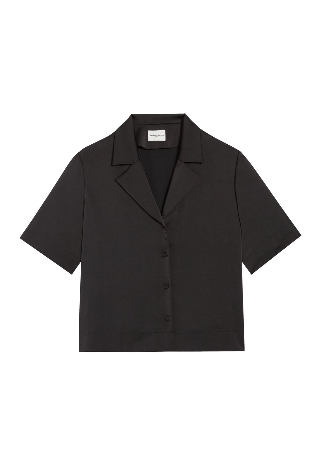 Claudie Pierlot CHEMISE FLUIDE MANCHES COURTES
