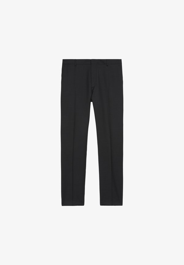 Calvin Klein BIRDS EYE SLIM TROUSER - Suit trousers - volcanic ash