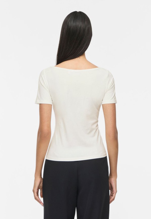 VILA Short sleeved VIEMILIE boat neck