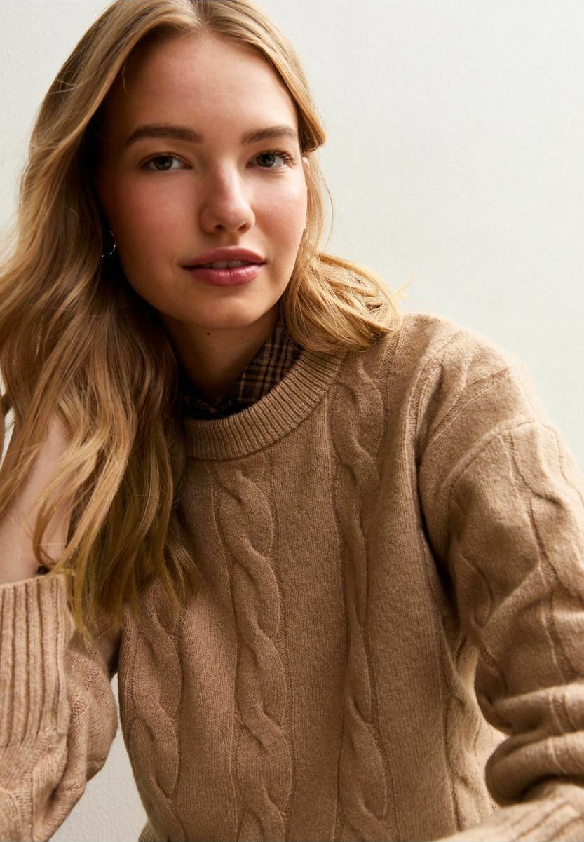 New Look CABLE CREW NECK