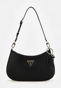 Guess NOELLE TOP ZIP SHOULDER BAG - Handbag - black