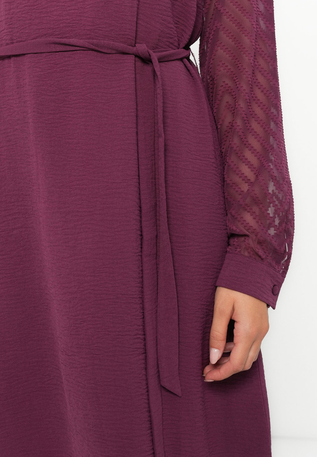 ONLY ONLMETTE DOBBY SLEEVE DRESS