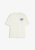 Bershka PRINTED SHORT SLEEVE - T-SHIRT - Print T-shirt - white