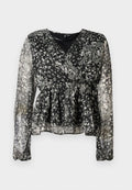 Vero Moda VMKAYA FALL - Blouse - black/hilma