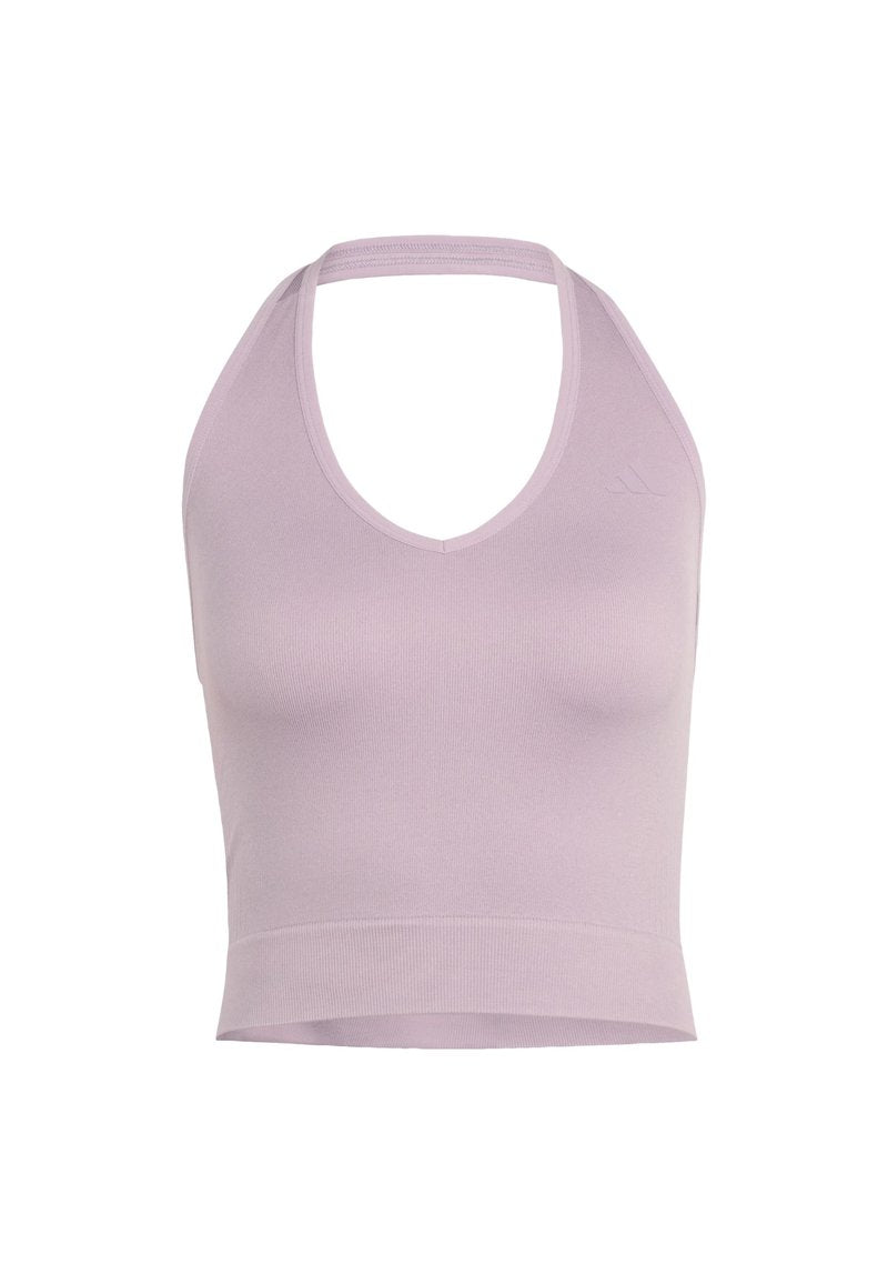 WORKOUT ESSENTIALS KNIT HALTERNECK Media 1