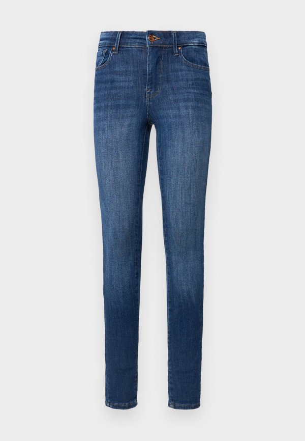 ONLY Skinny fit ONLPOWER Mid waist - Jeans Skinny Fit - dark blue denim