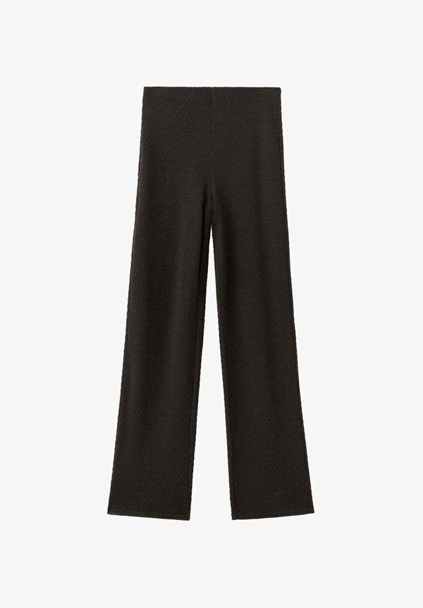 Mango ADULT - Trousers - dark brown