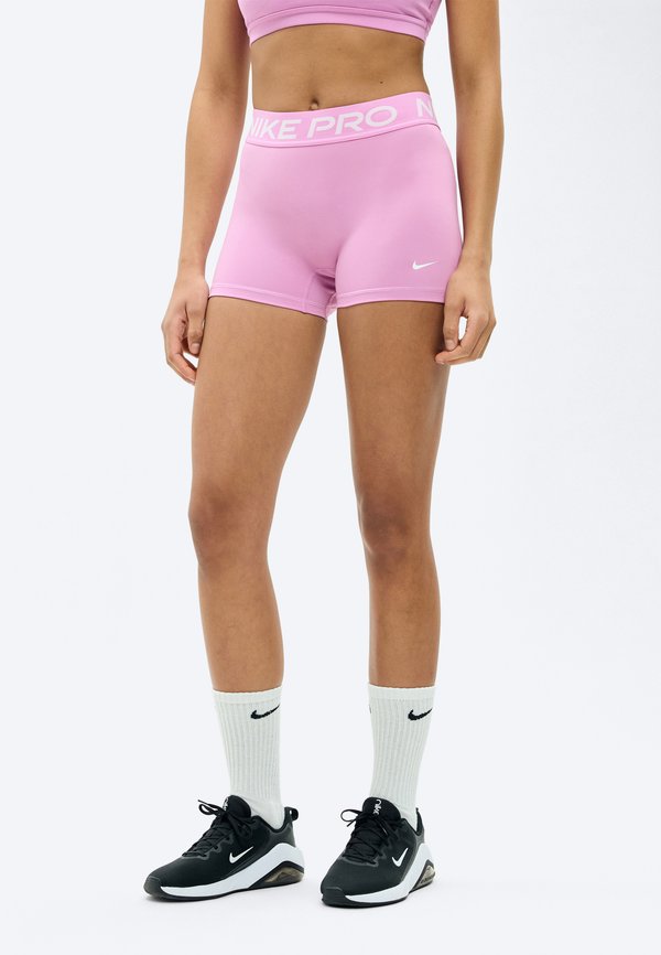 Nike Performance 365 SHORT  - Leggings - light magenta/white
