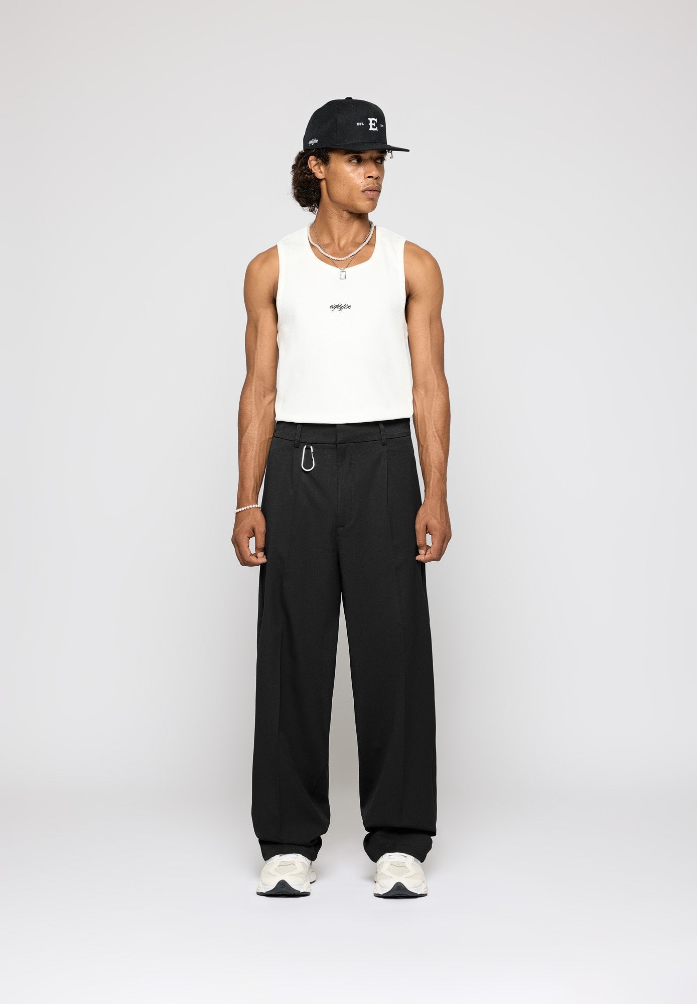 EIGHTYFIVE BAGGY TAILORED PANTS