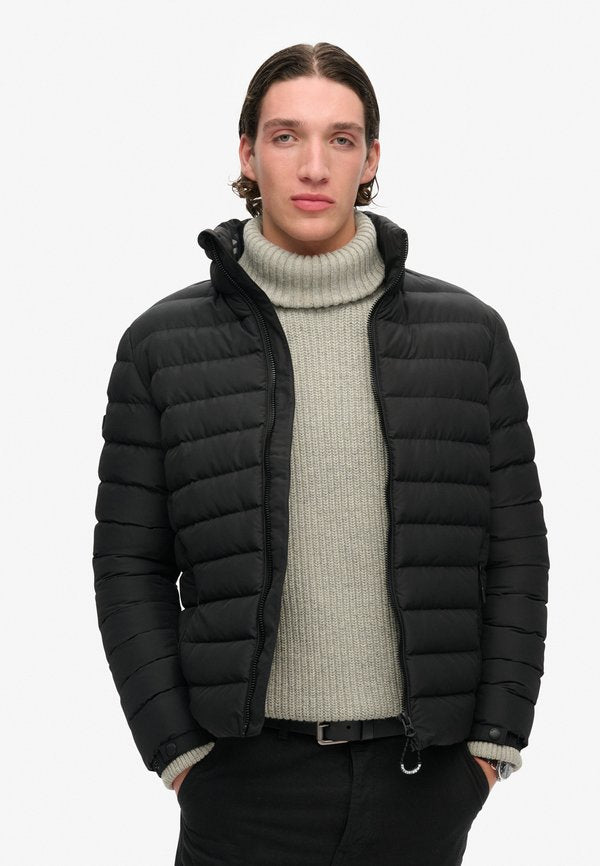 Superdry & Co FUJI PRINTED PADDED - Winter jacket - black
