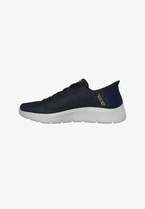 Skechers GO WALK FLEX -NEW WORLD  - Trainers - nvlm navy lime