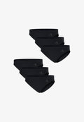 adidas Sportswear 6-PACK SPORT ACTIVE SEAMLESS - Briefs - black