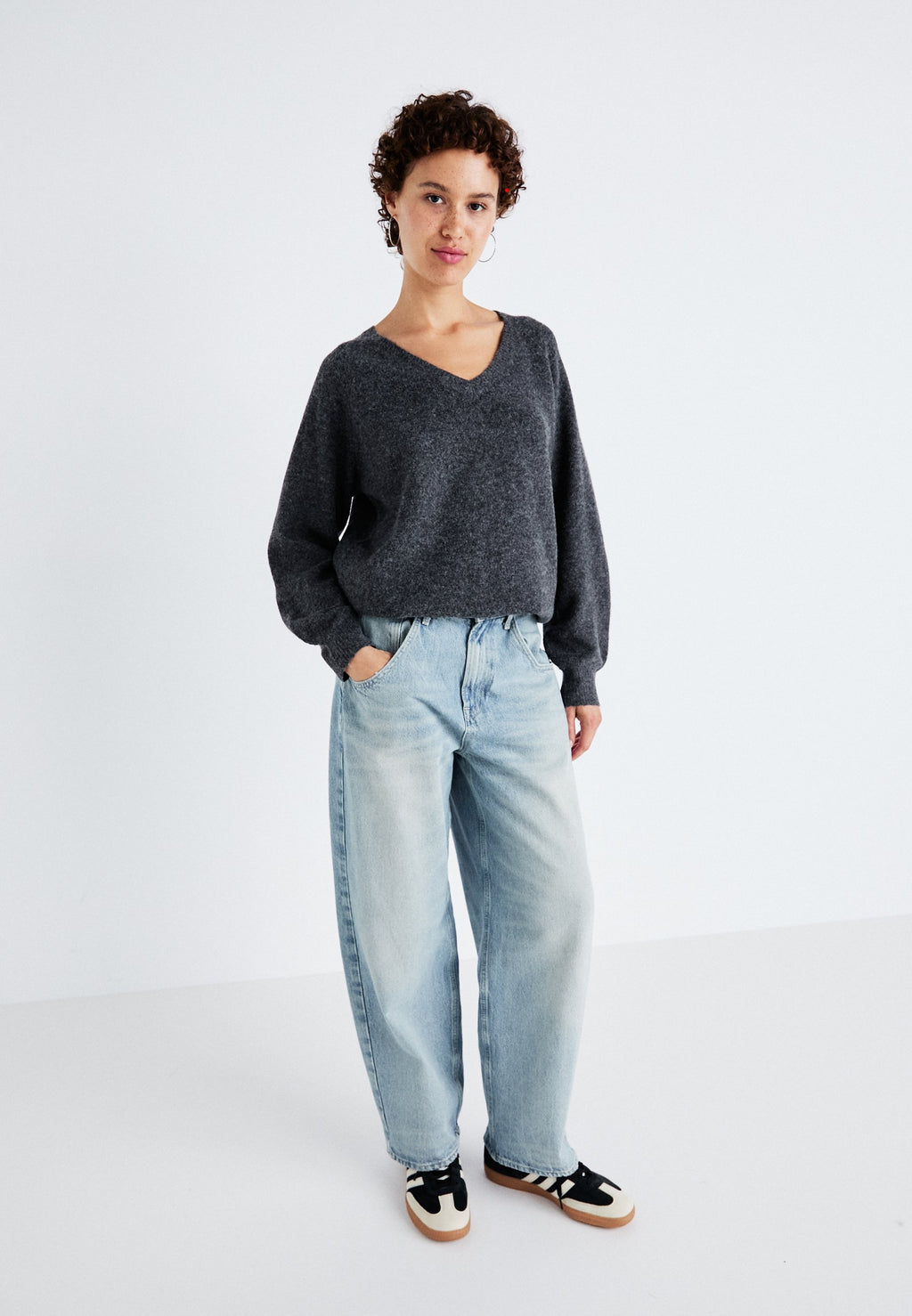 Vero Moda VMLEAF LONG V-NECK